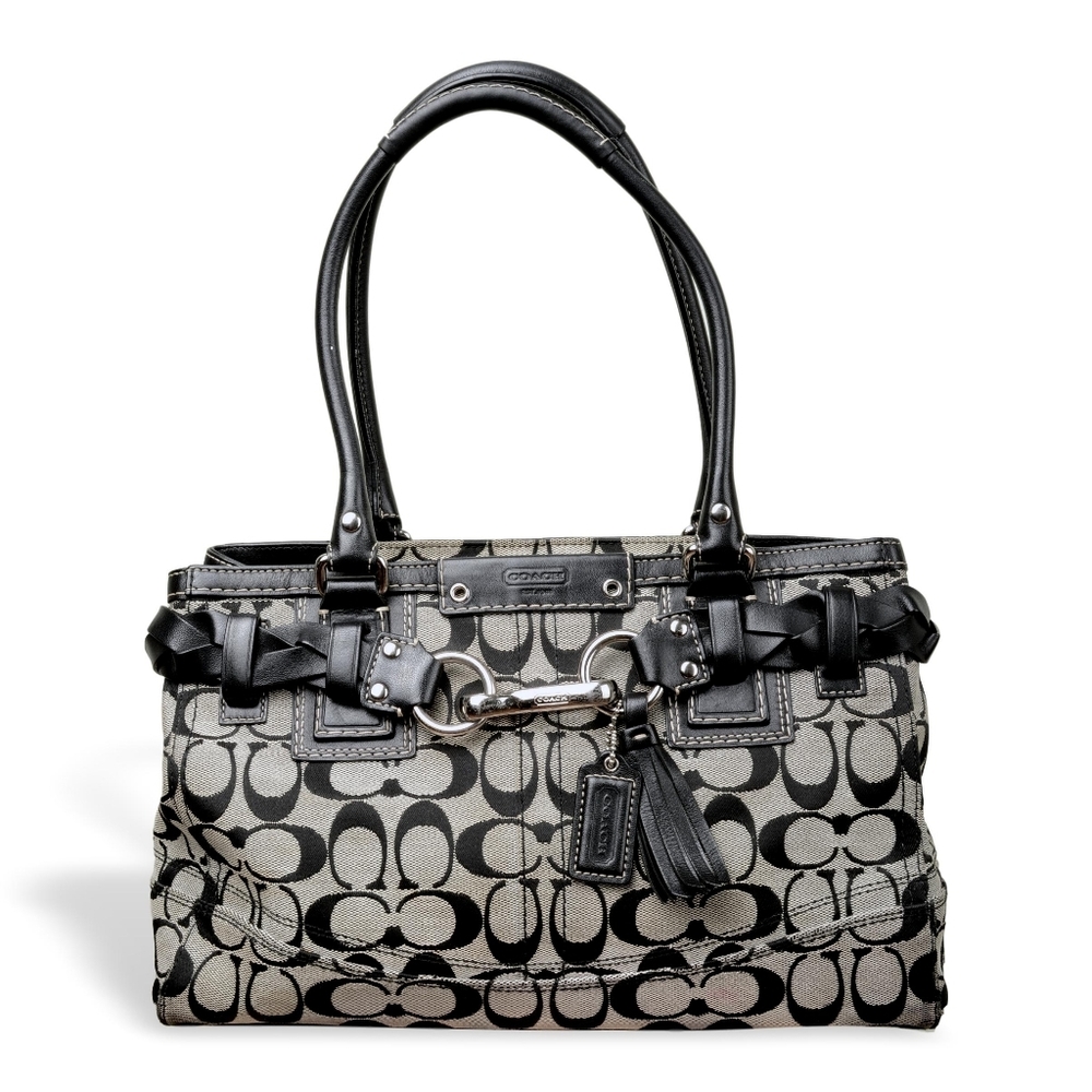 Coach Hampton Carryall Signature Logo bag